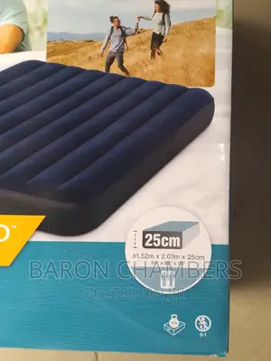 King Inflatable Air Bed 54"X 75"X10"