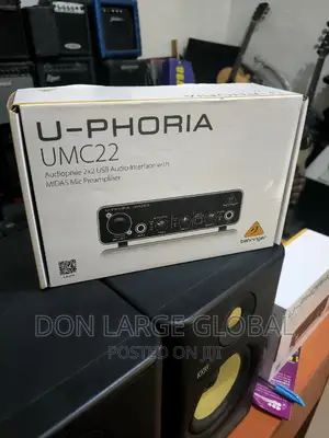 Behringer U-Phoria Umc22 Sound Card