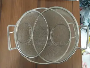 3 Pieces Stainless Steel Collander Sieve Mesh