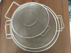 3 Pieces Stainless Steel Collander Sieve Mesh