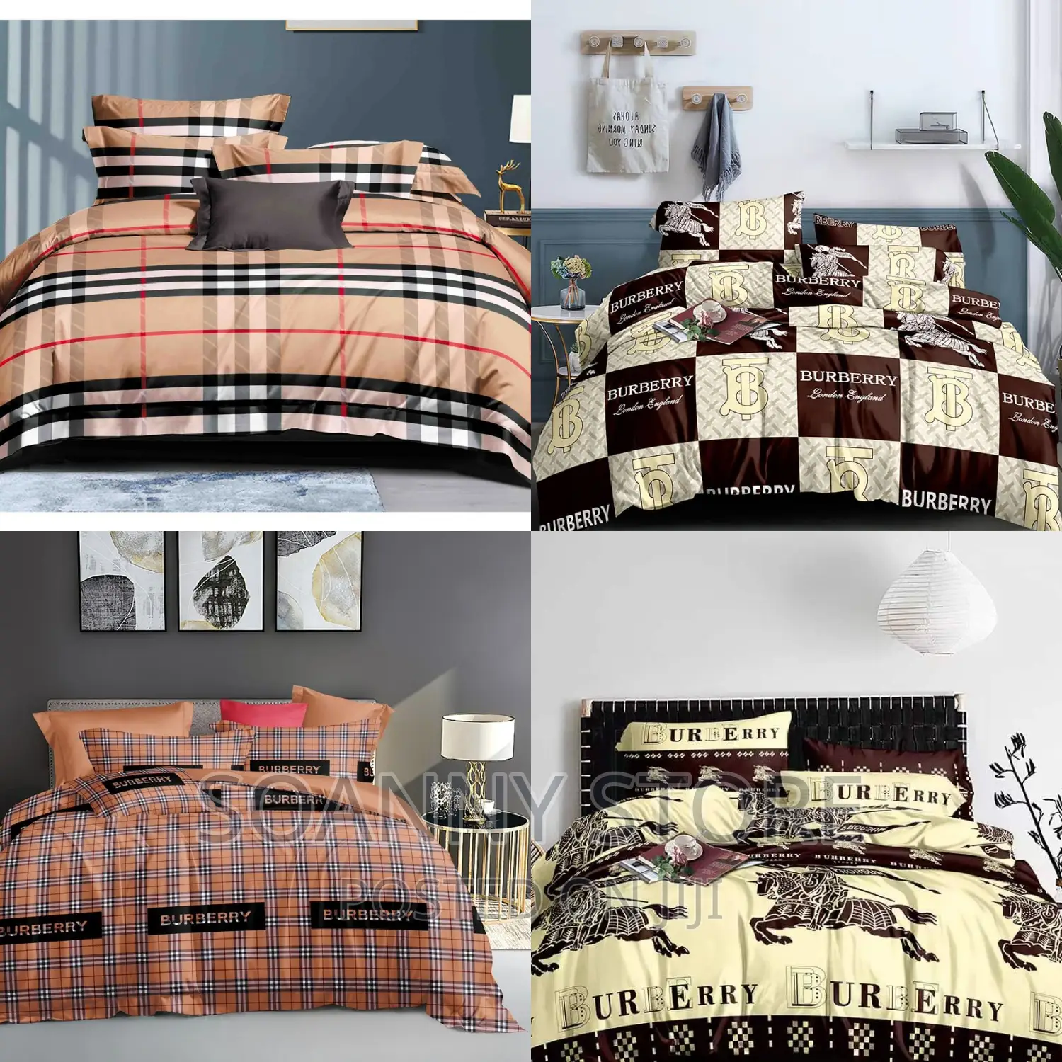 Burberry Inspired Beddings