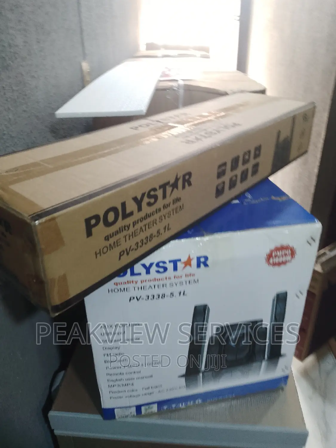 Polystar Home Theater With Bluetooth Functions
