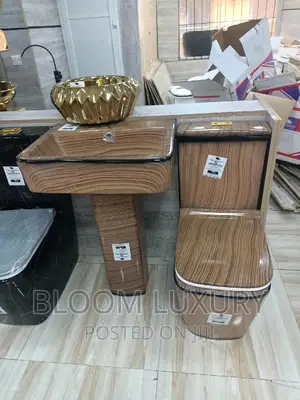Executive Ceramic Marble Design Water Closet