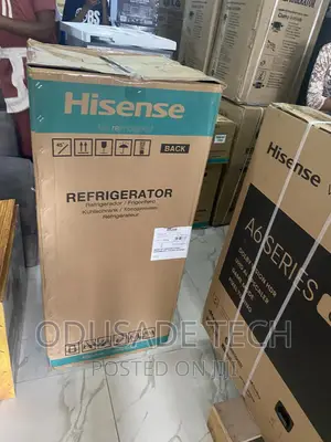 New Sliver Hisense Refrigerator Ref (RR20S) 150L