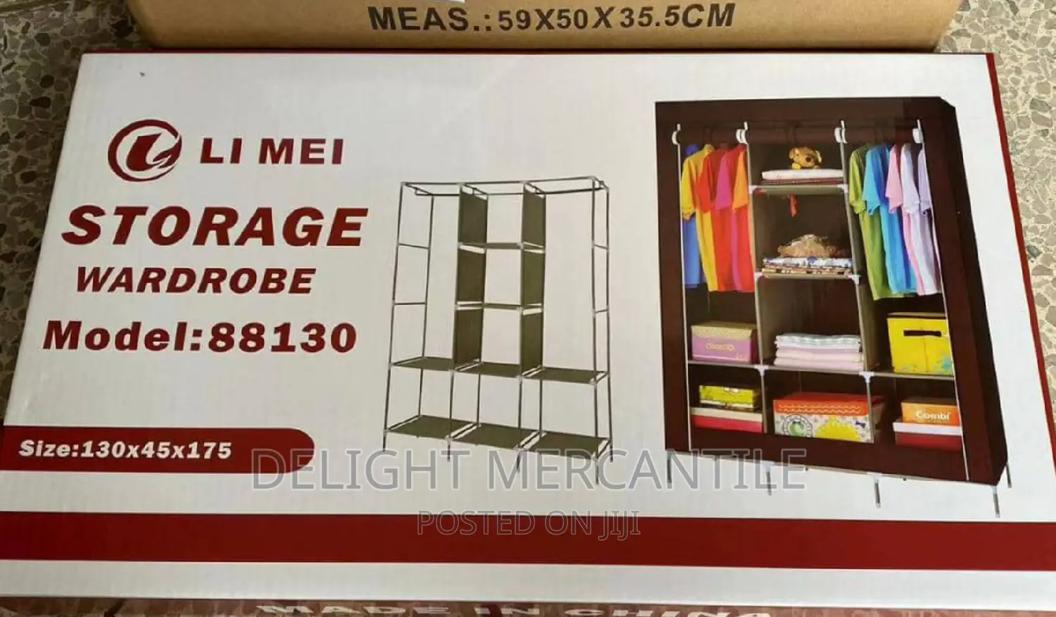Mobile Cloth Storage Wardrobe