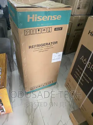 New Sliver Hisense Refigerator Ref (RR20S) 150L With Shelves