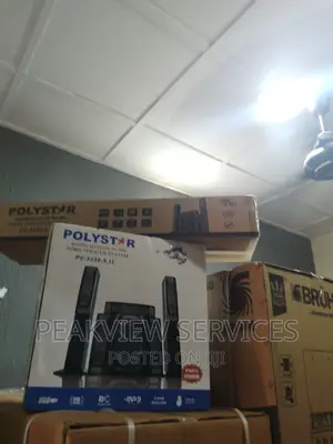 Affordable Polystar Home Theater With Bluetooth Functions