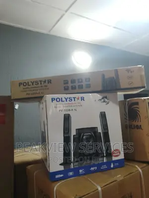 Polystar Home Theater 5.1channel Speaker With Bluetooth