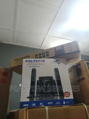Affordable Polystar (Pv-3338-5.1ch) Home Theater+Bluetooth