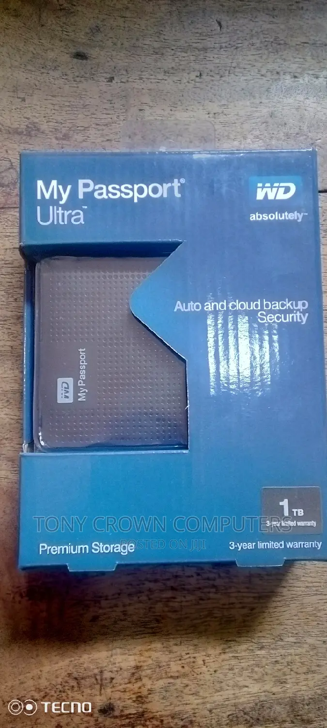 1tb Wd My Passport Ext HDD