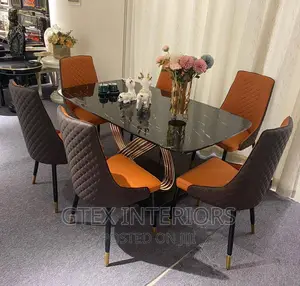 Marble Dinning Table Set