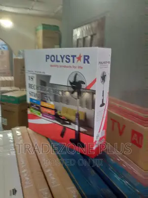 Photo - Original 18inch Polystar Rechargeable Standing Fan/Pv3018b