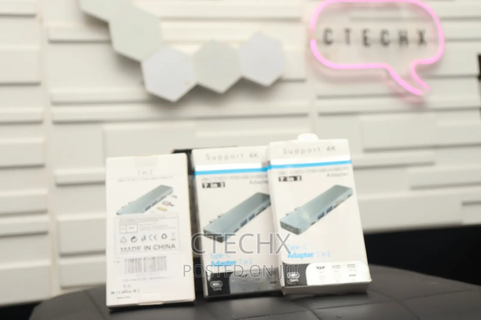 7 in 2 Usb C Adapter for Macbook Pro/Air