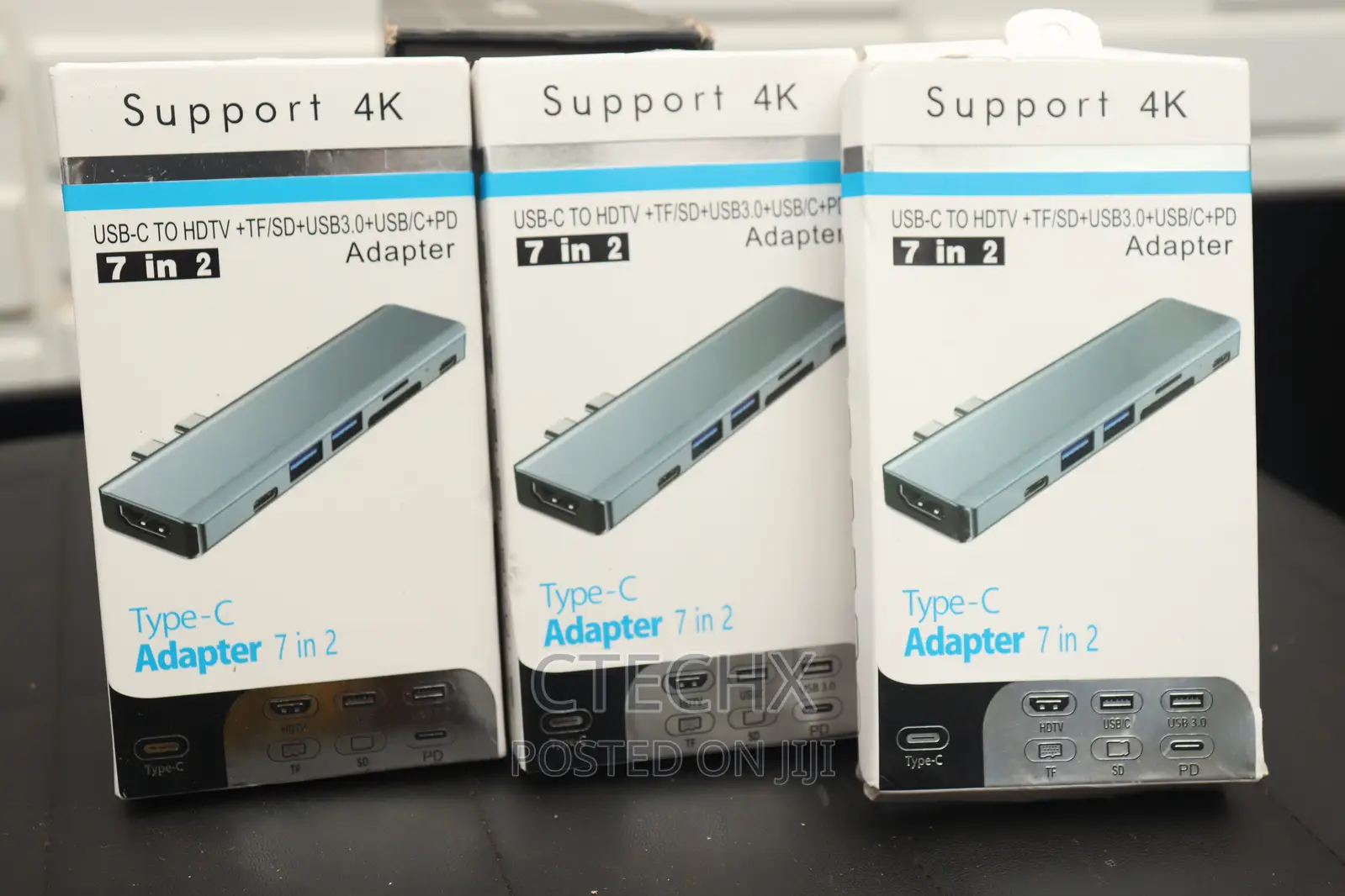 7 in 2 Usb C Adapter for Macbook Pro/Air