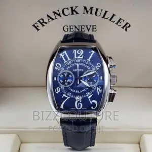 Original FRANCK MULLER Leather Strap Watch Available Instore