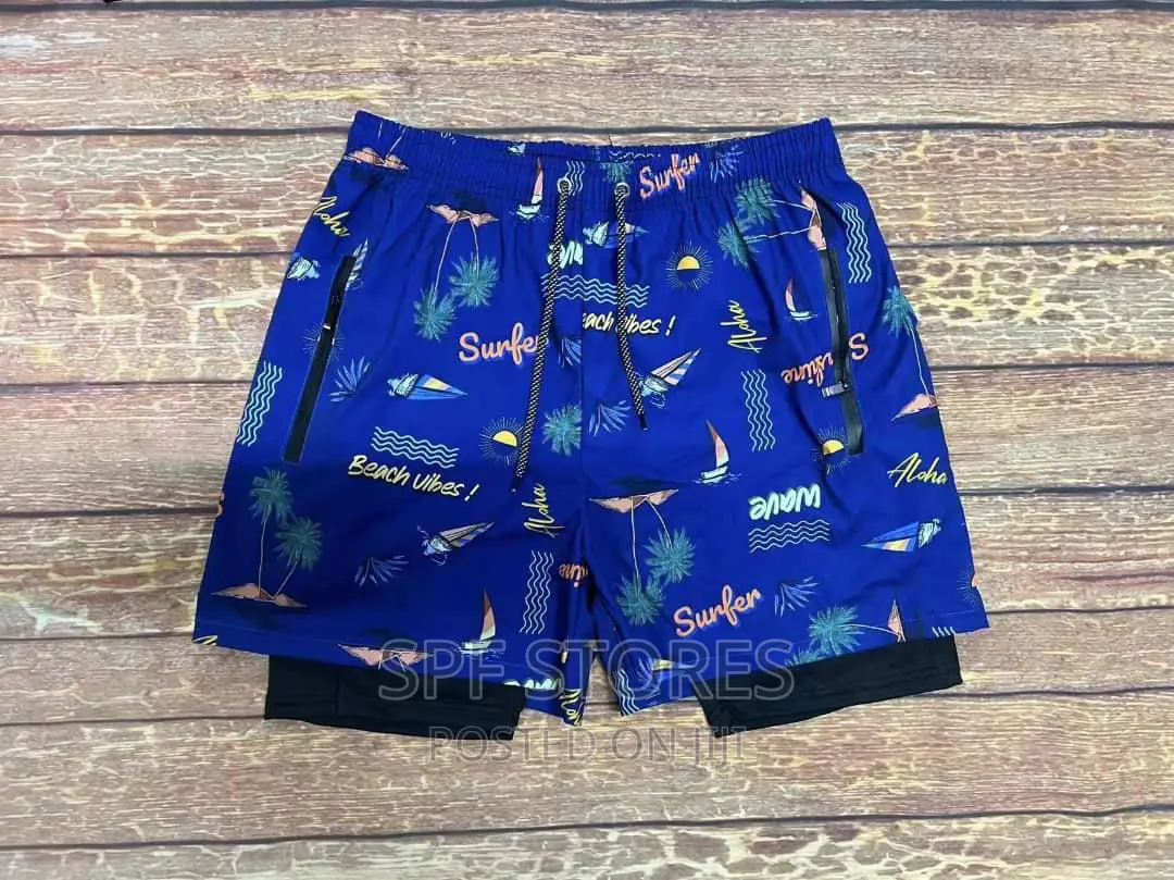 Beach Short With Inner Tights