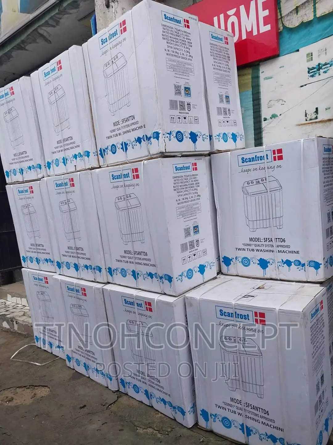 Scanfronst Washing Machine 6kg