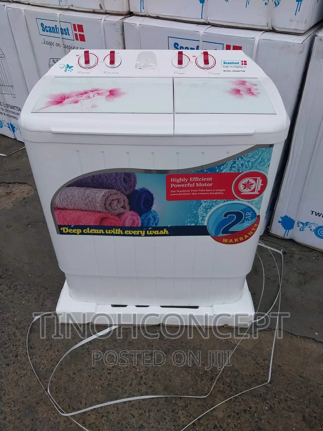 Scanfronst Washing Machine 6kg