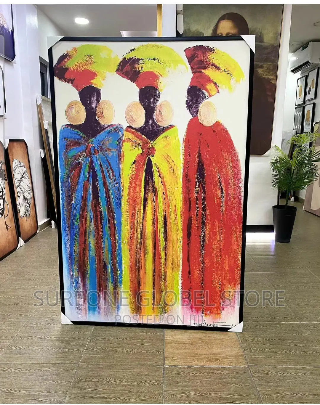 Frame Artwork With Quality Frame