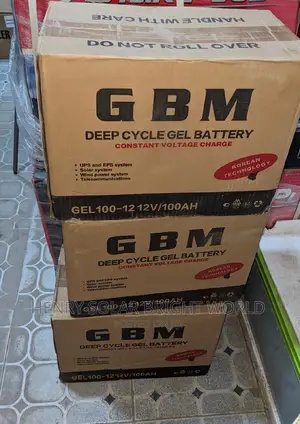 GBM Gel Battery 100ah 12v