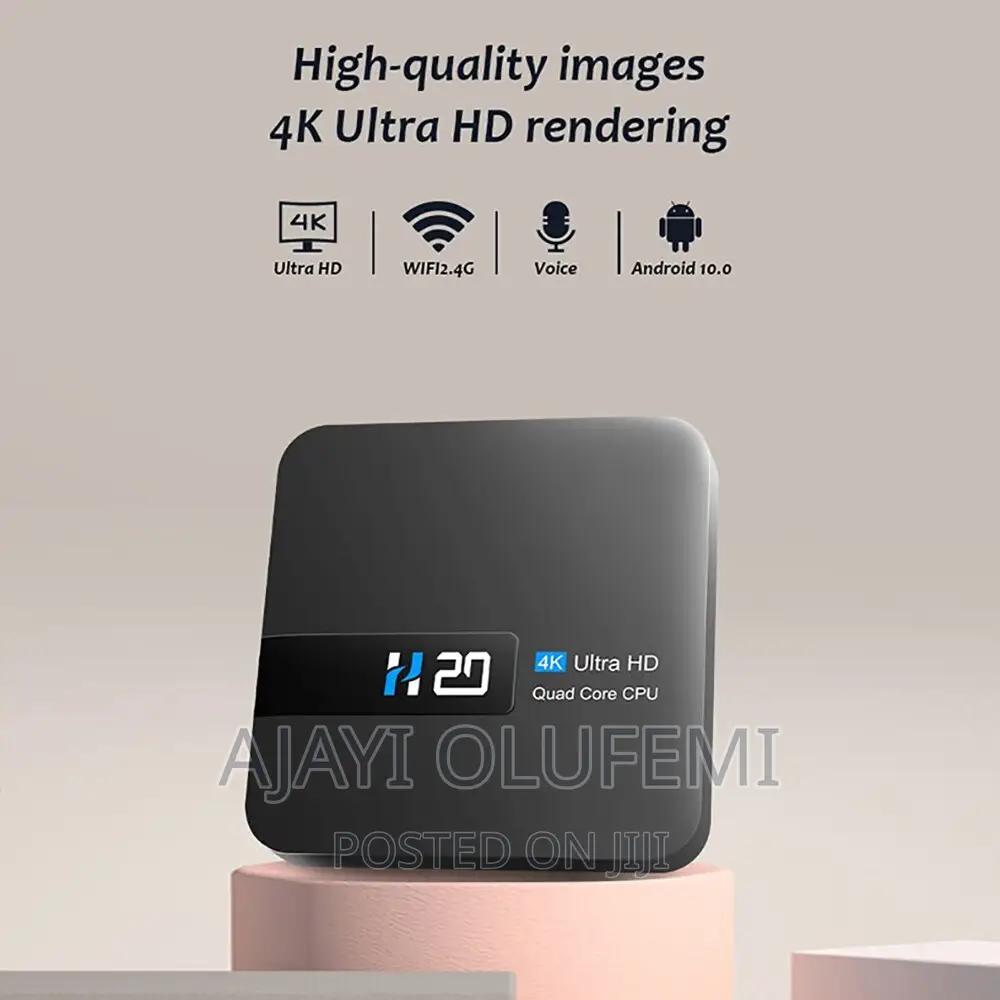 H20 Pro Smart Android TV Box.
