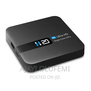 H20 Pro Smart Android TV Box.