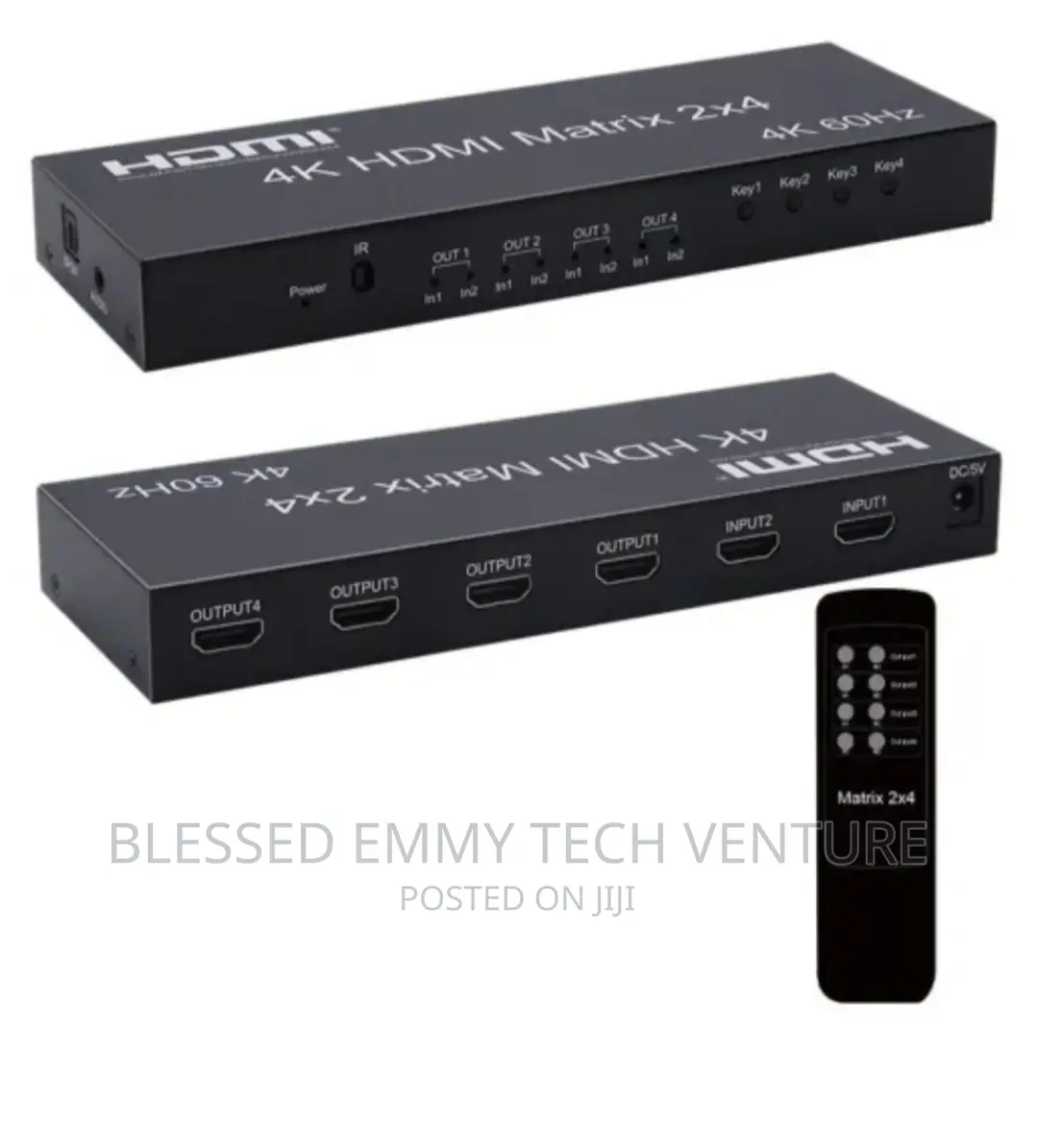 HDMI Matrix 2 in 4 Out HDMI Splitter Switcher