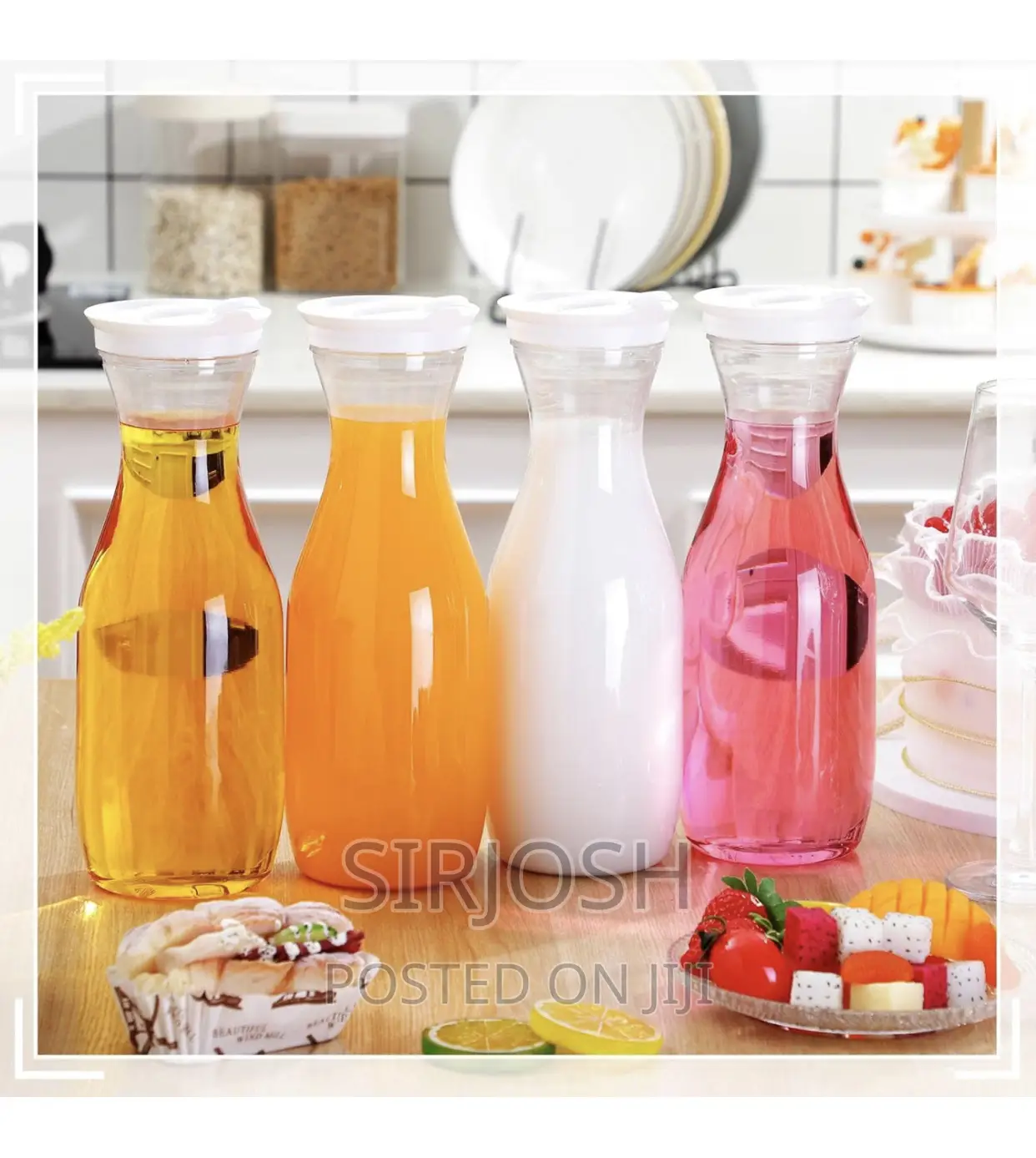 Transparent Carafe Bottle