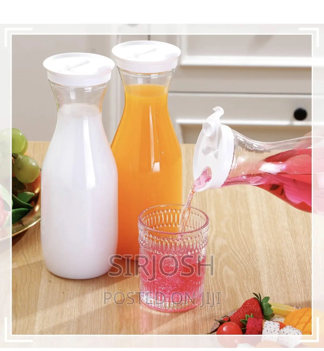 Transparent Carafe Bottle