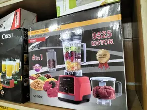 4 -1 Silver Crest Double Cup Heavy Duty Blender - 8000w