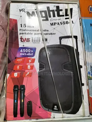 15 Inches Mighty Recharge Public Address Speaker | MPA1504L