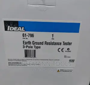 Ideal 61-796 Earth Ground Resistance Tester