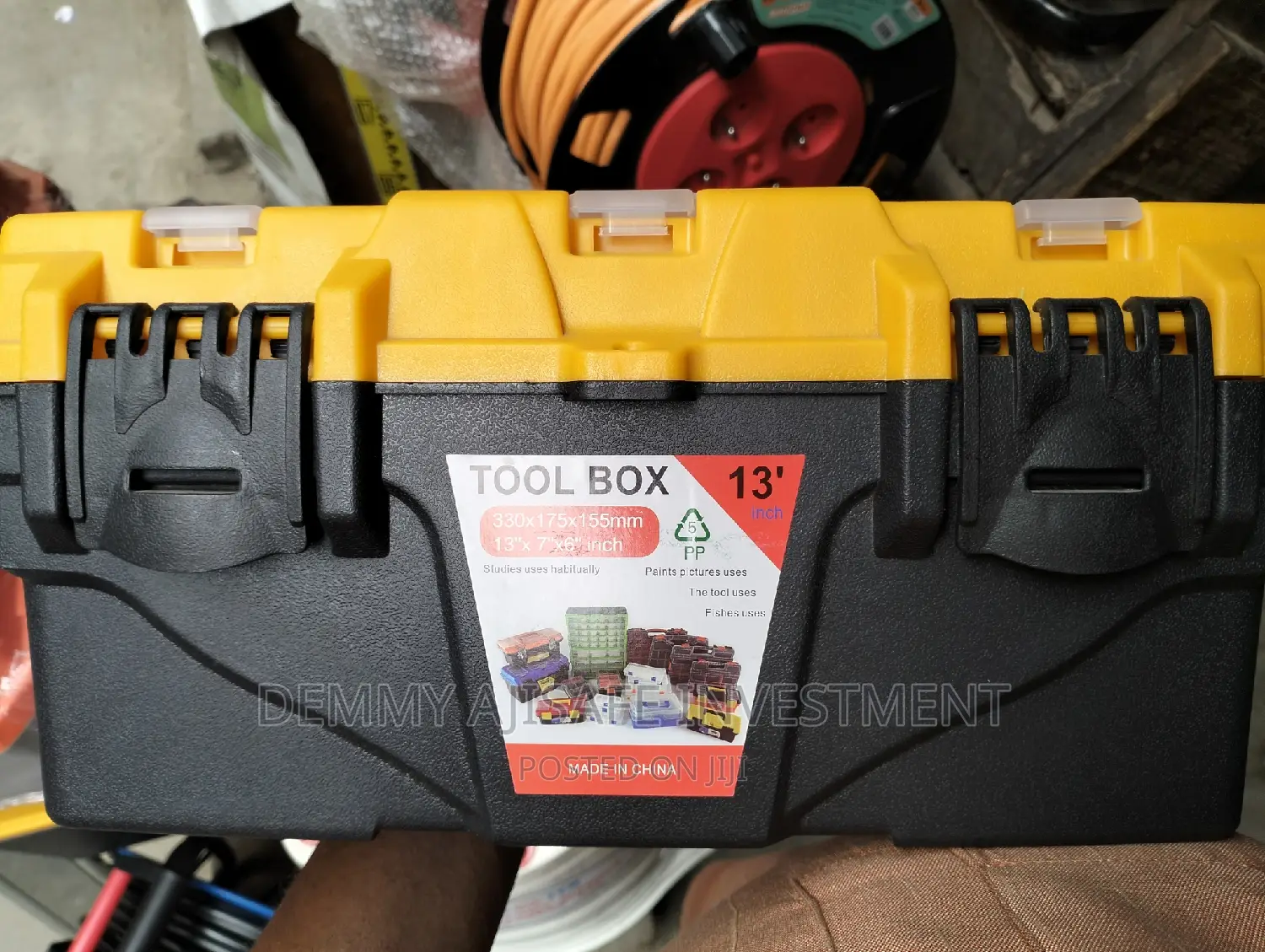 Plastic Tools Box 13'(Empty)