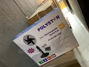 Best Quality Led Light Rechargeable Polystar(16inch) Fan