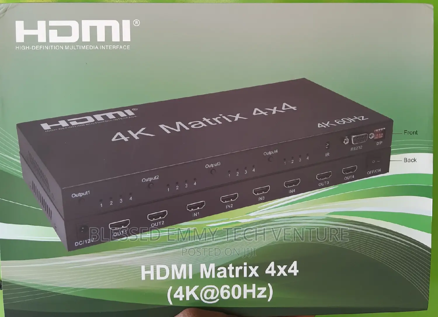 HDMI Matrix 4x4 HDMI 2.0 Switcher 2x4 4x2 4x4 Video