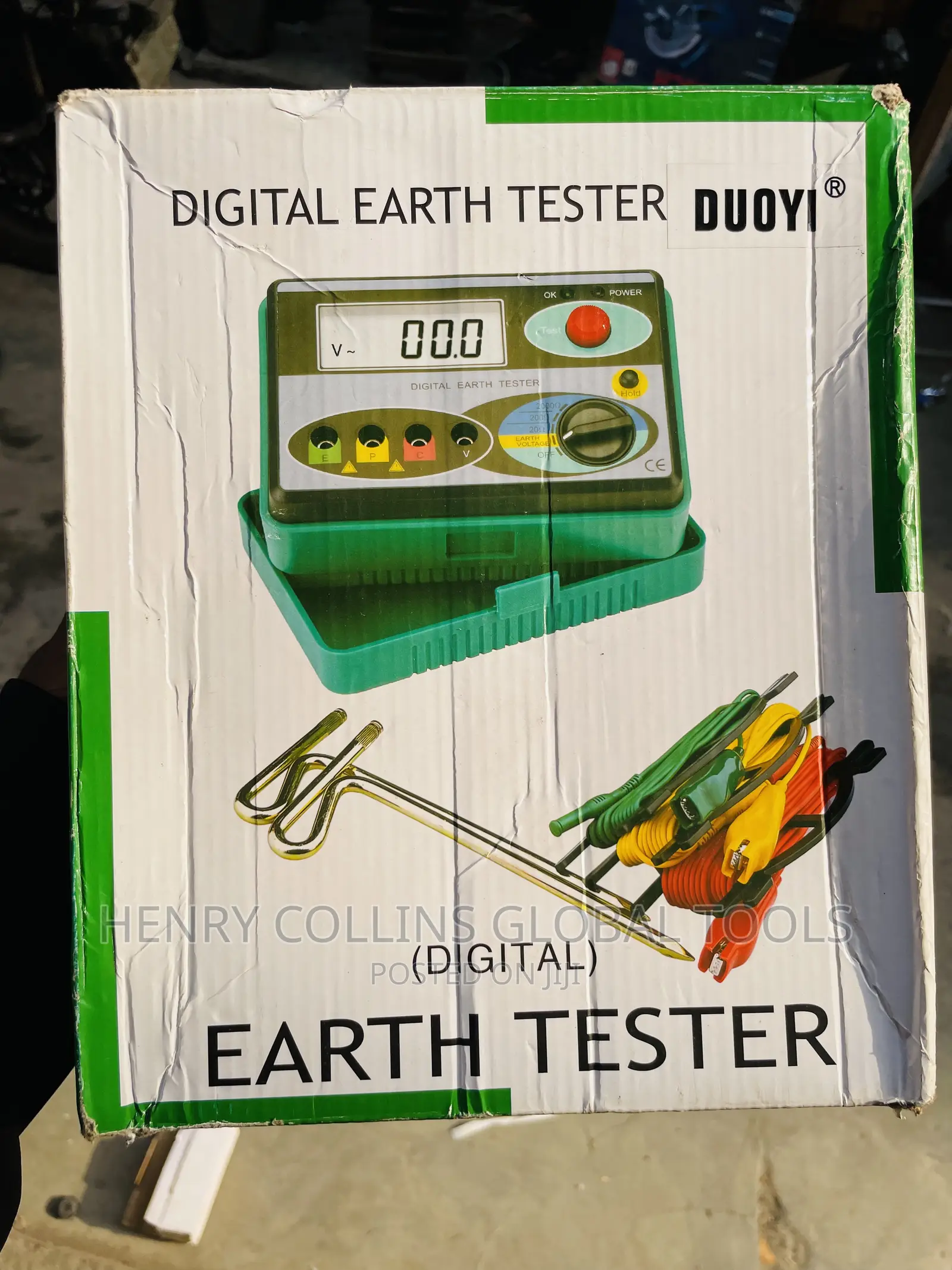 Digital Earth Tester