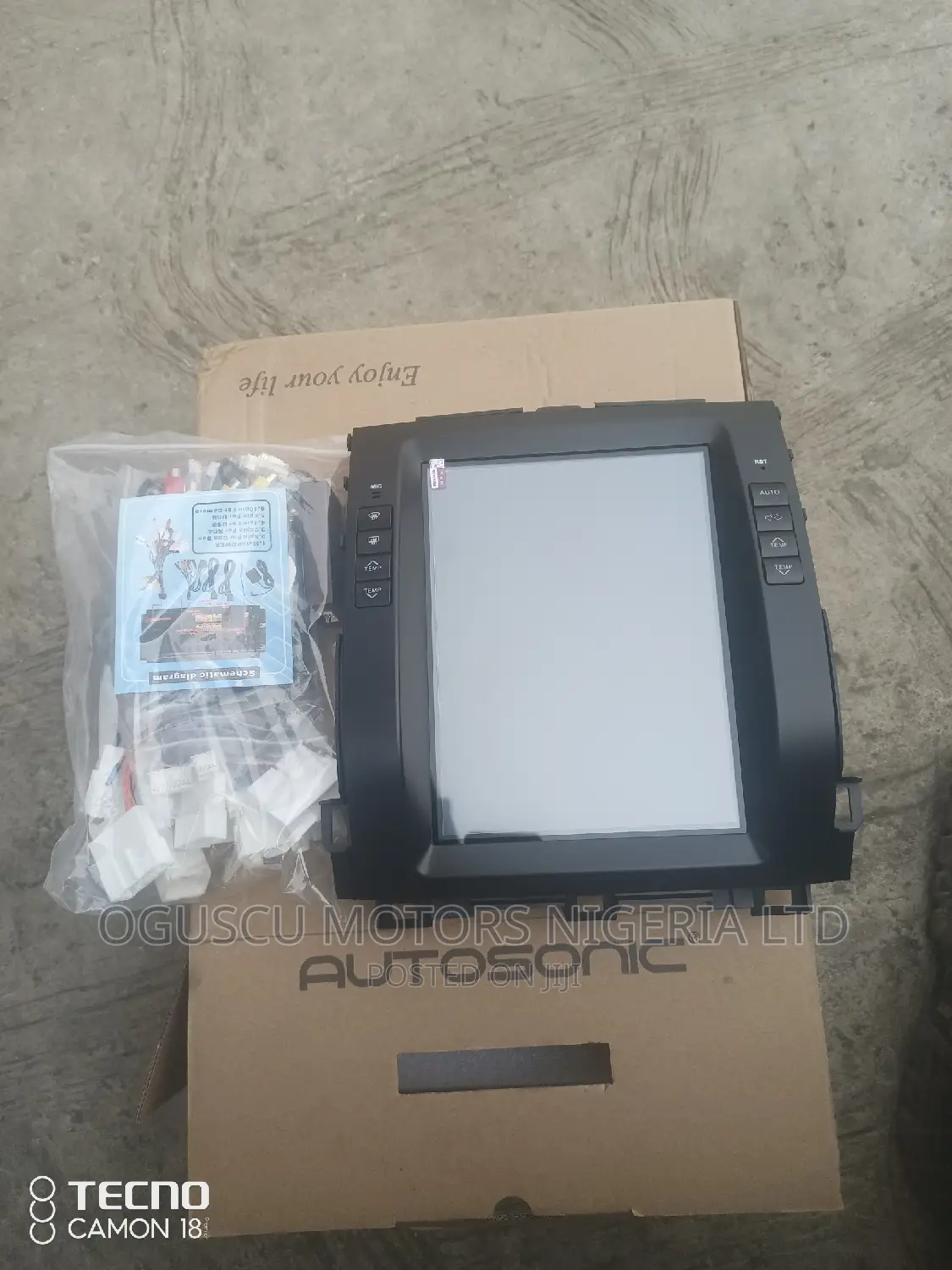 Android Gx470 and Prado 2005 Model