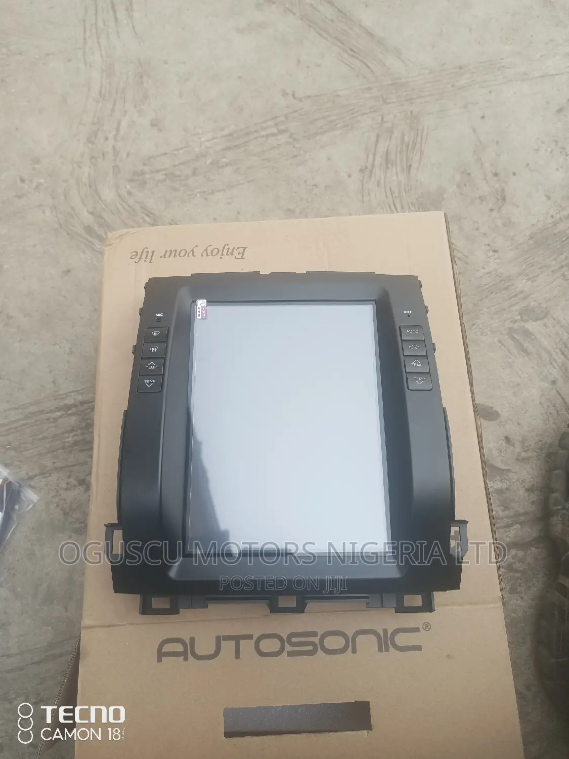 Android Gx470 and Prado 2005 Model