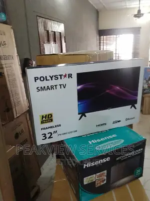 Affordable (32 Inches) Polystar Straight Smart Tv+Remote
