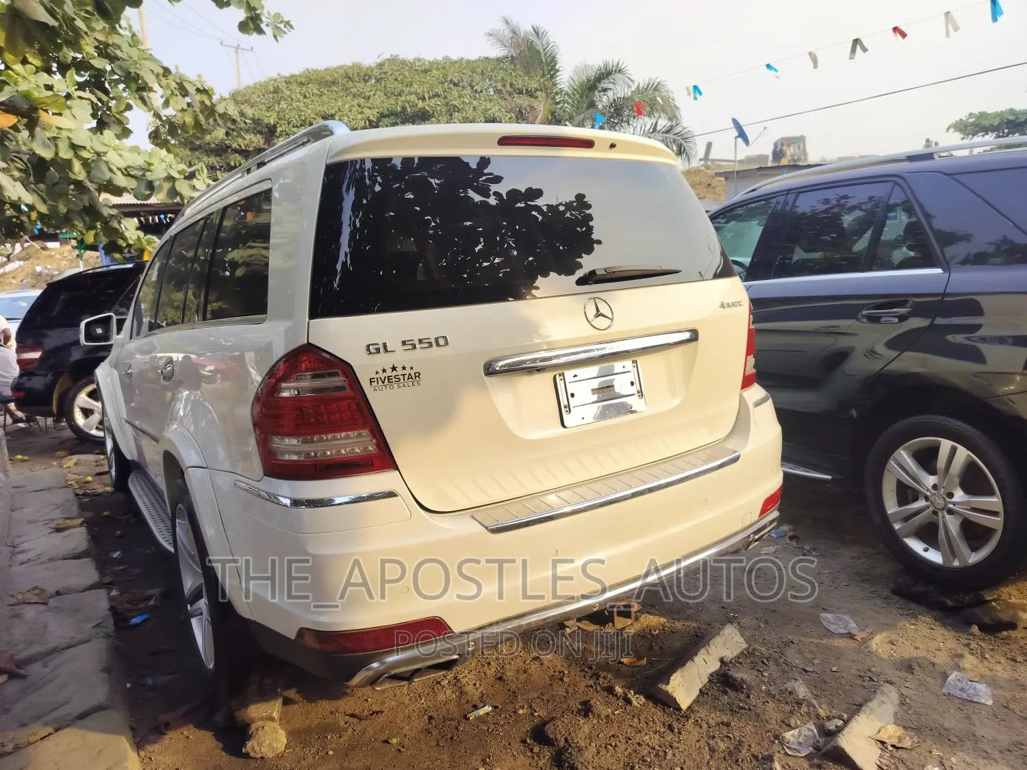 Mercedes-Benz GL-Class GL 550 2012 White