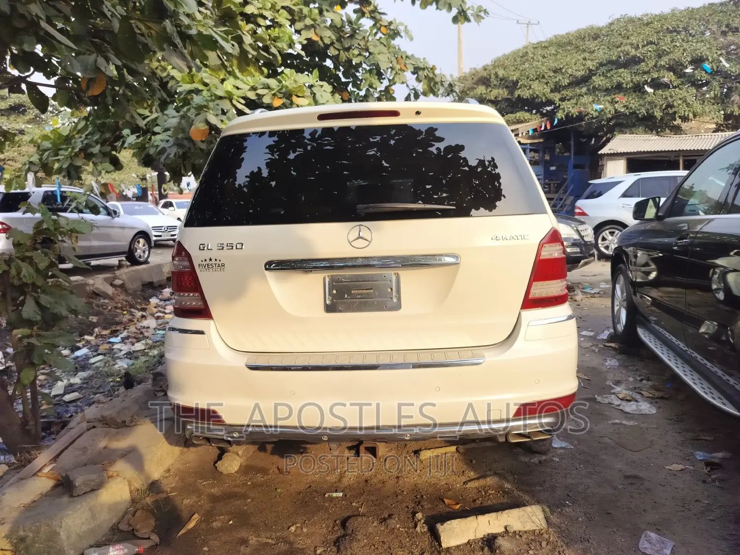 Mercedes-Benz GL-Class GL 550 2012 White