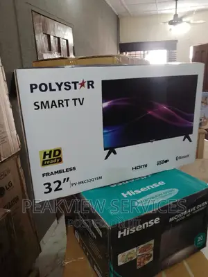 Durable Polystar (32"'inches) Straight Smart Tv With Wifi