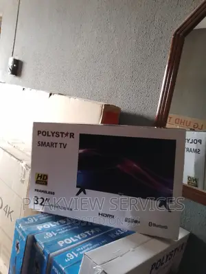 Amazing (32 Inches) Polystar Straight Smart Tv With Wifi