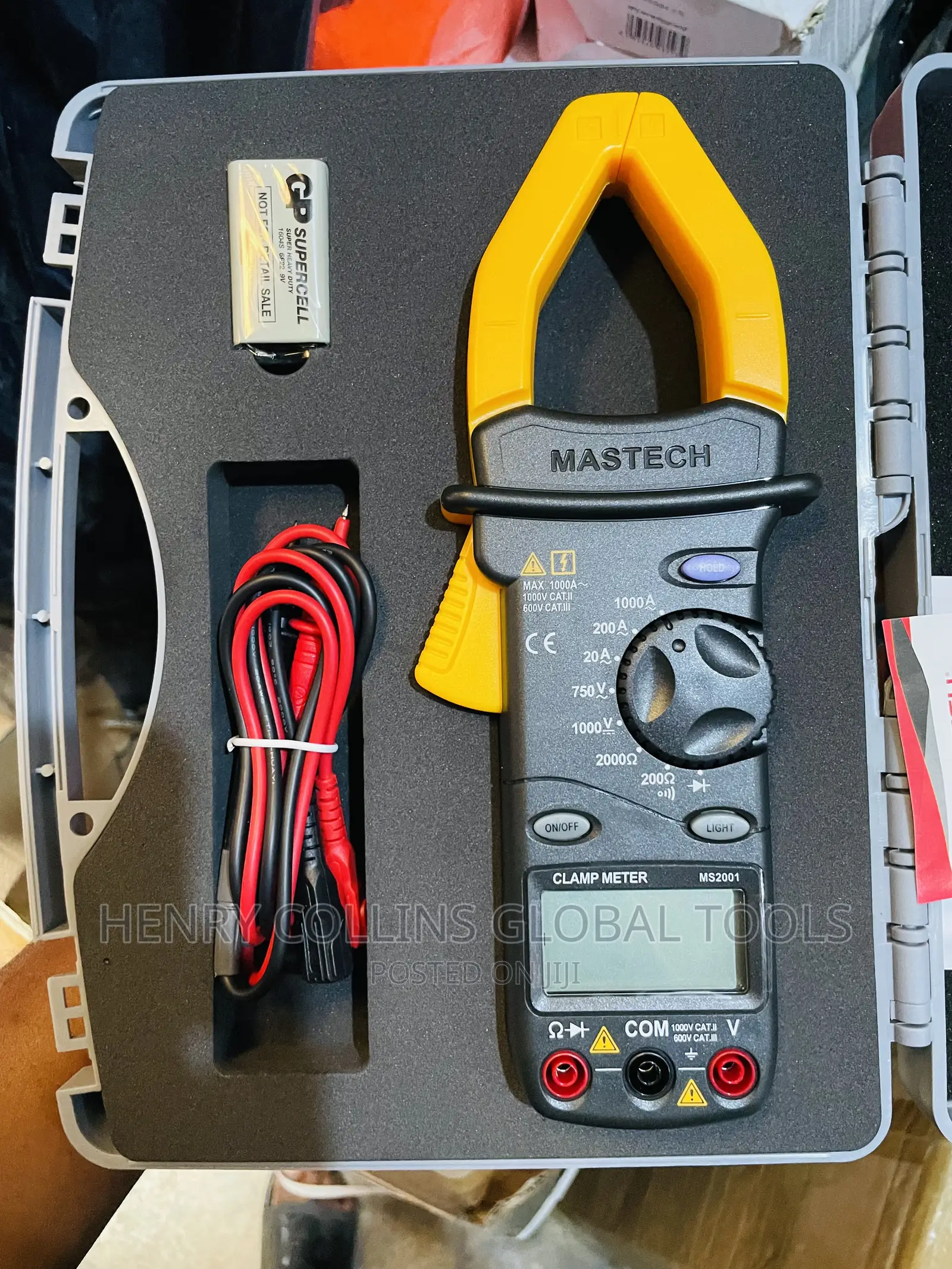 Mastech Digital Clamp Meter MS2001