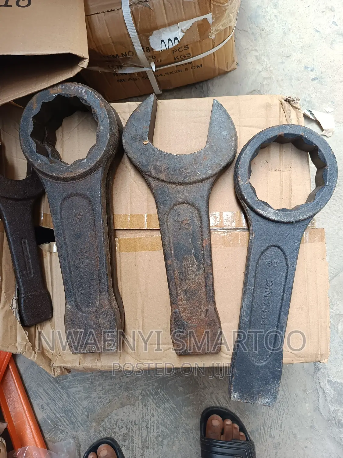 Hammering Spanner 80mm