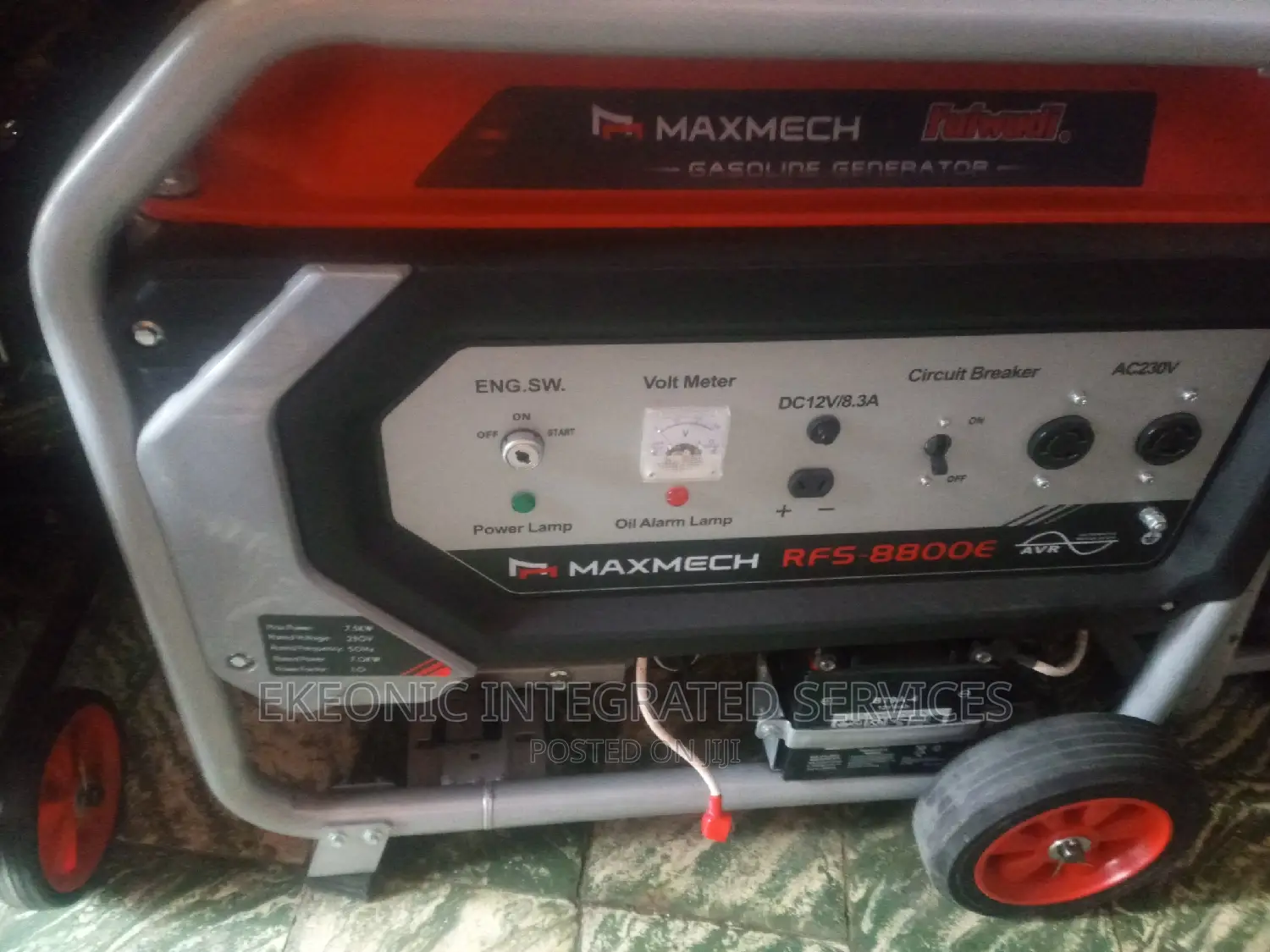 Maxmech Gasoline Generator