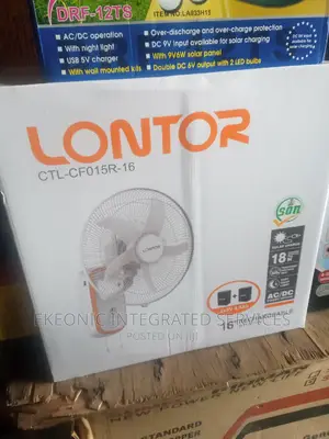 Lontor Rechargeable Wall Fan