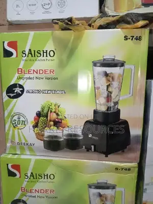Saisho 3 in 1 Grinder/Blender - With Extra Mill