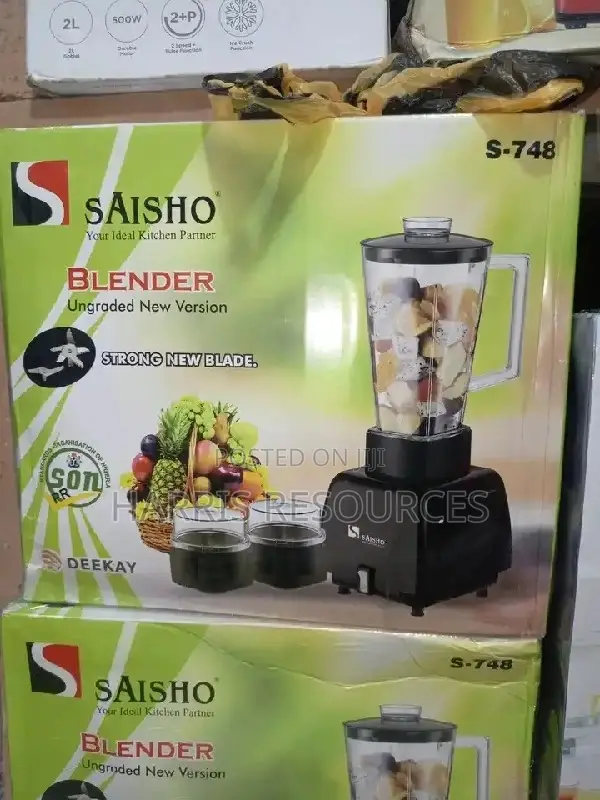 Saisho 3 in 1 Grinder/Blender - With Extra Mill