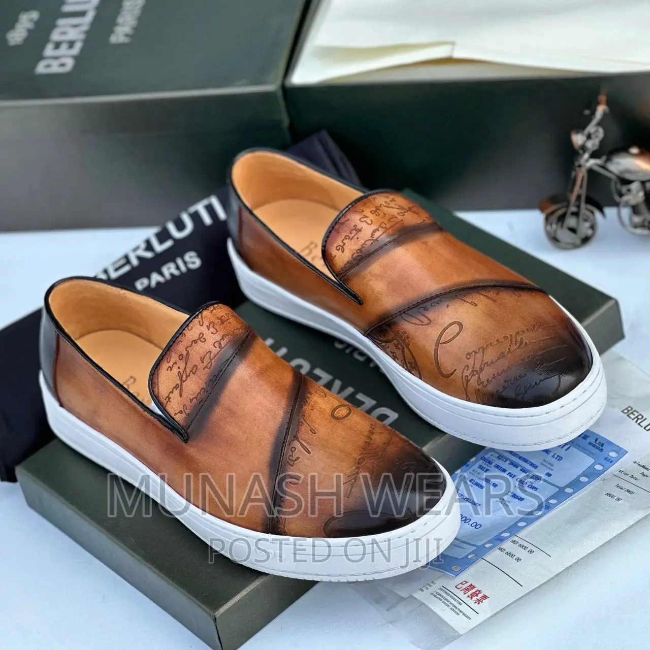 Original Berluti Luxury Sneakers